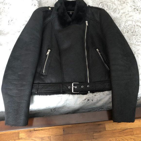 Zara Jackets & Blazers - Zara Faux Shearling Lined Jacket